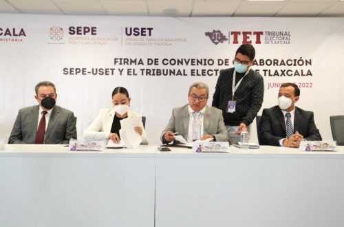 Firma de Convenio entre SEP y TET