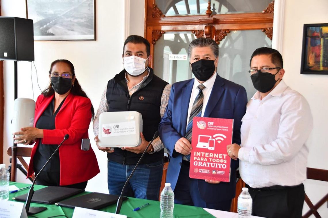 Huamantla cuenta con el programa "Internet para Todos"